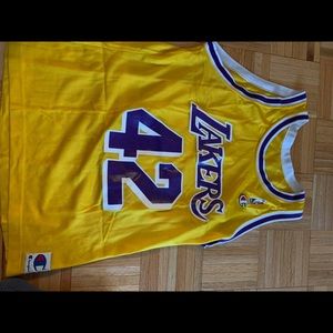 Old school James worthy lakers jersey